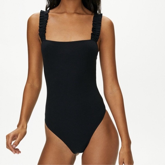 Sunday Best Firecracker Bodysuit Black Small - Picture 1 of 4